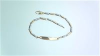 Armband Sommer Kind 9KT in Gold 9K TARGA BIMBO MB UD/C 2,90 BG - 9K TARGA BIMBO MB UD/C 2,90 BG